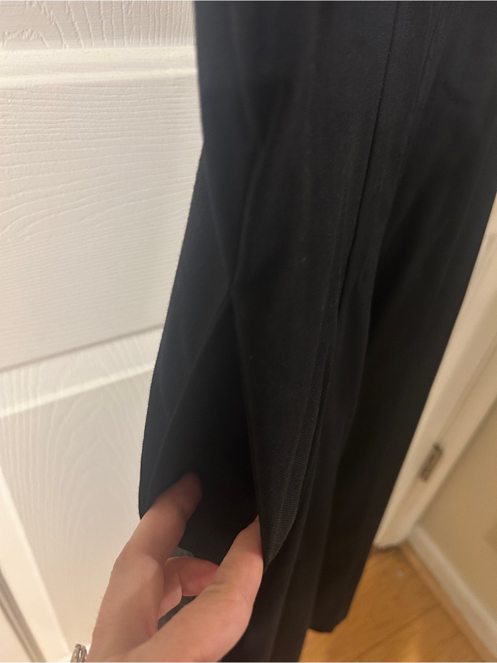 a new day Black Scoop-Neck A-Line Midi Dress - Picture 5 of 6